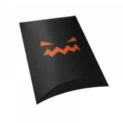 étui noir carton pour halloween avec des motifs halloween ( fantome )