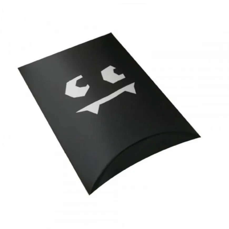 étui noir carton pour la fête des morts (halloween) avec imprimés pour halloween ( chauve-souris )