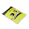 étui vert pour halloween avec motifs halloween ( frankenstein )  carton